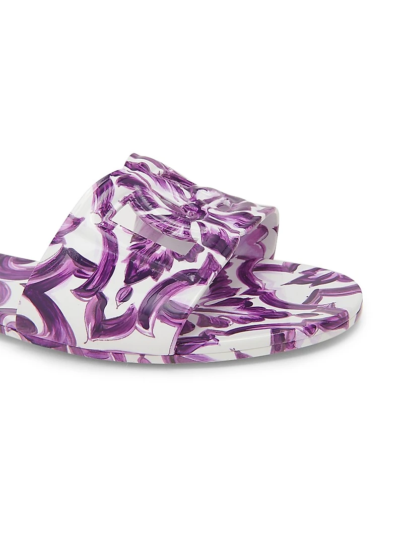 Maiolica Flat Sandals
