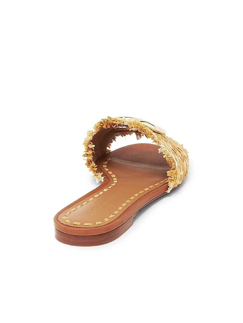 Logo Woven Sandals