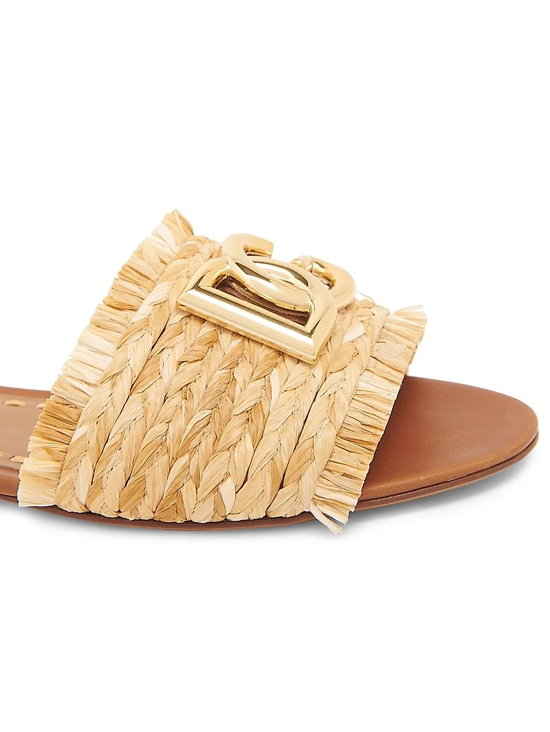 Logo Woven Sandals