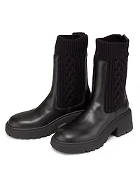Tamia 70MM Leather Boots