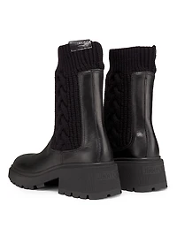Tamia 70MM Leather Boots