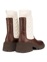 Tamia 70MM Leather Ankle Boots