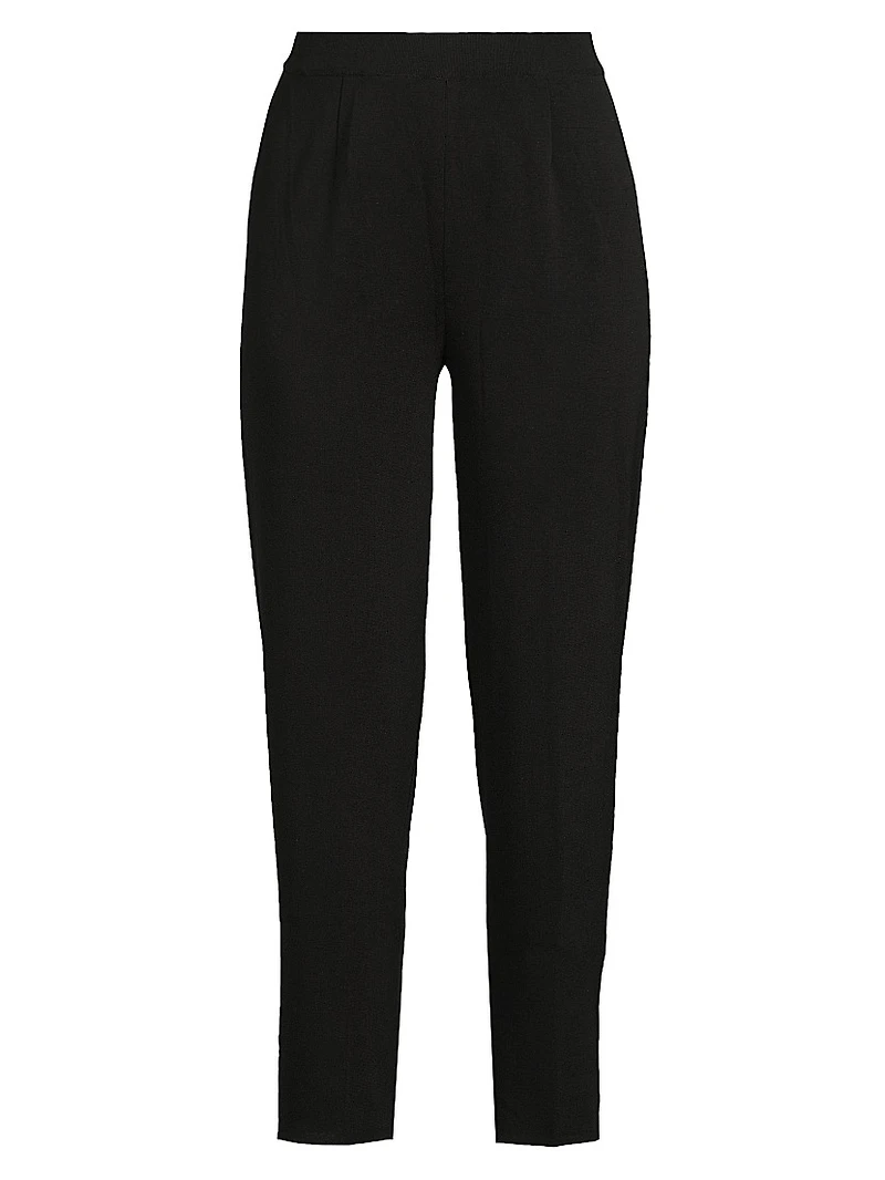 Nancy Knit Straight-Leg Pants