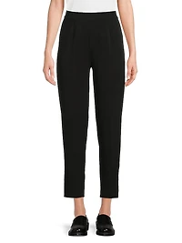 Nancy Knit Straight-Leg Pants