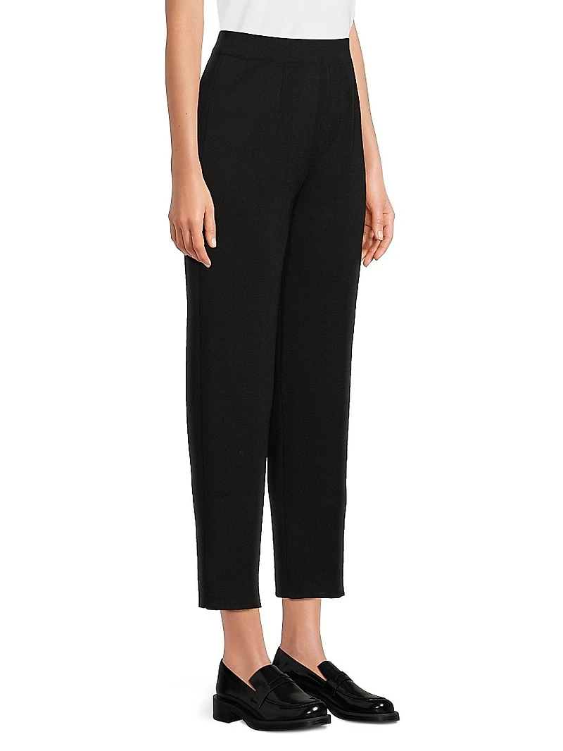 Nancy Knit Straight-Leg Pants