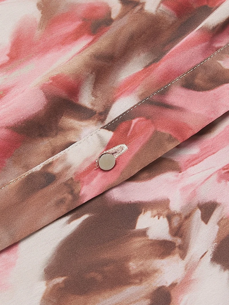 Printed Crêpe de Chine Blouse