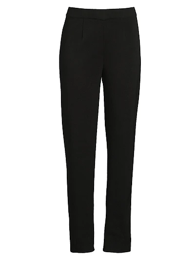 Nancy Mylana Knit Straight-Leg Pants
