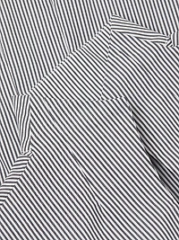 Pinstripe Cotton-Blend Blouse