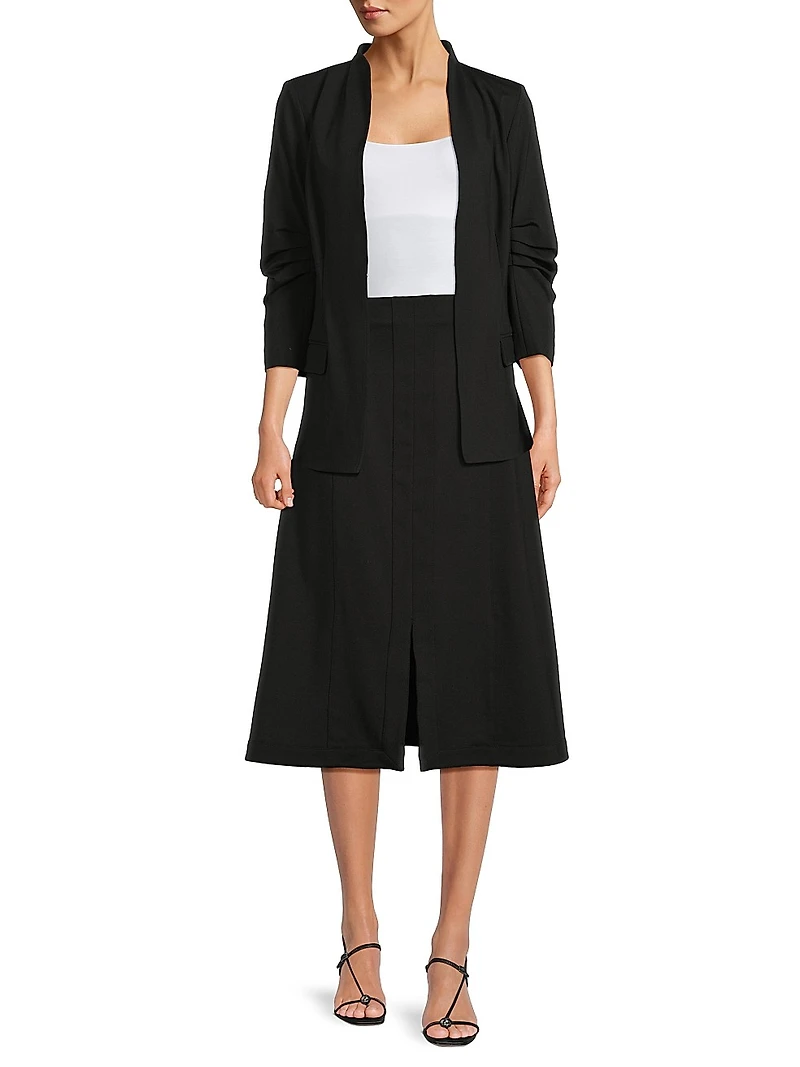 Tailored Three-Quarter Jacket