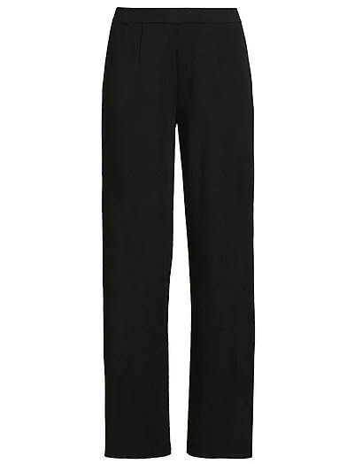 Nancy Knit Wide-Leg Pants