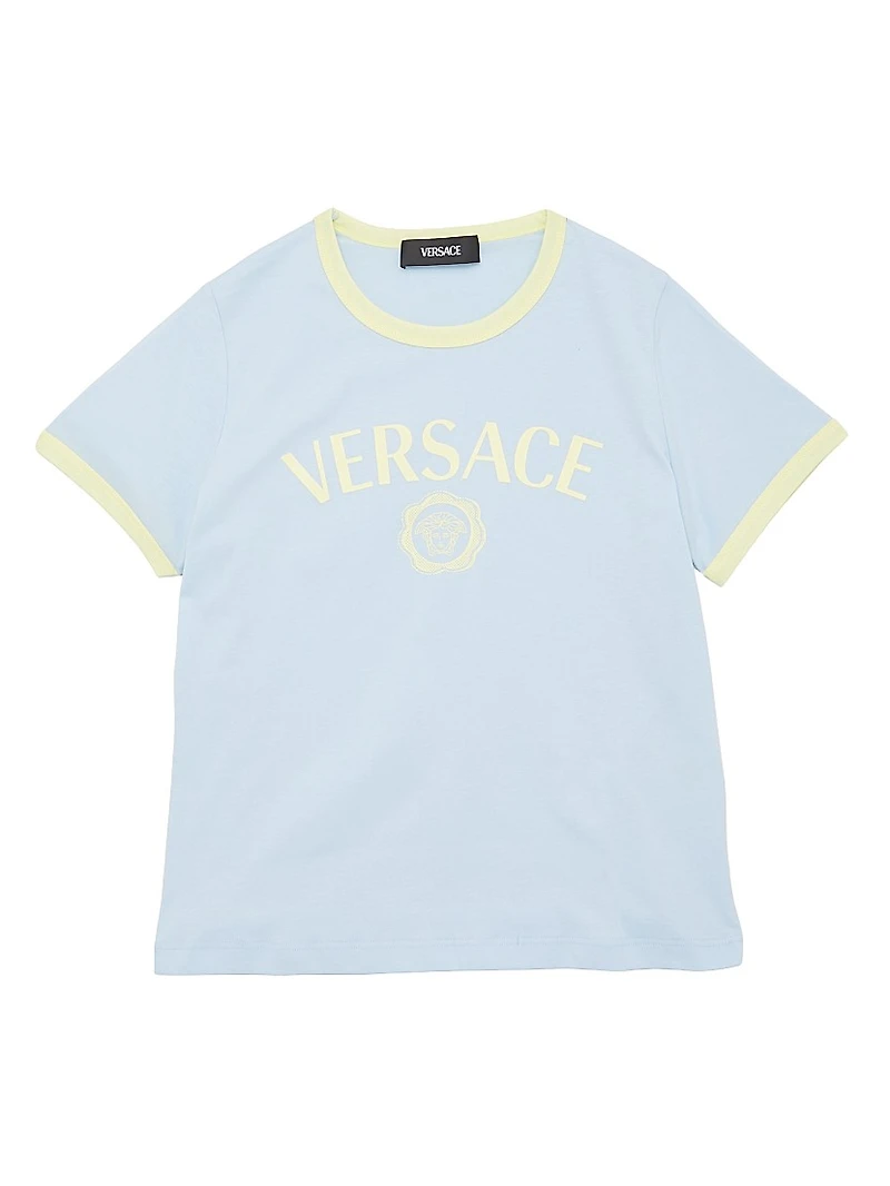 Little Girl's & Medusa Logo T-Shirt