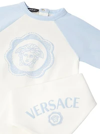 Baby's 2-Piece Coveralls & Bib Set