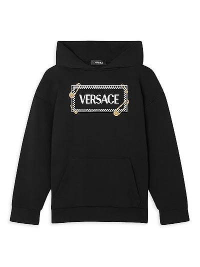 Little Kid's & 90s Vintage Logo Hoodie