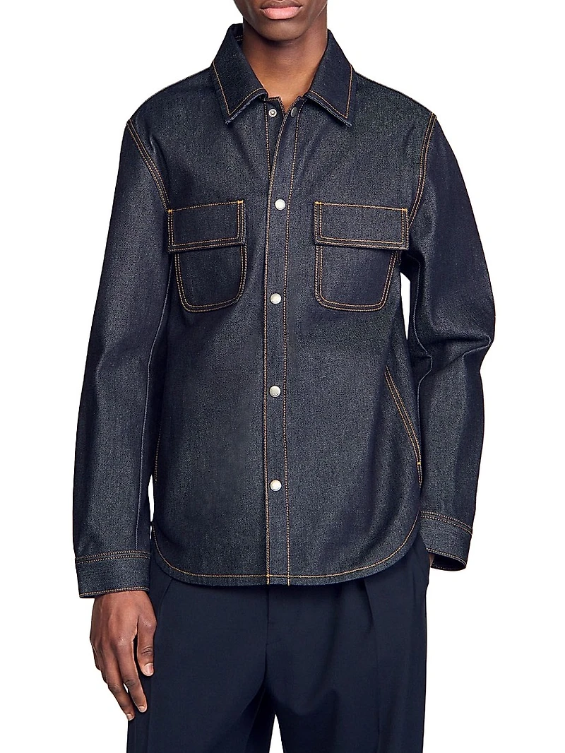 Denim Oversized Shirt