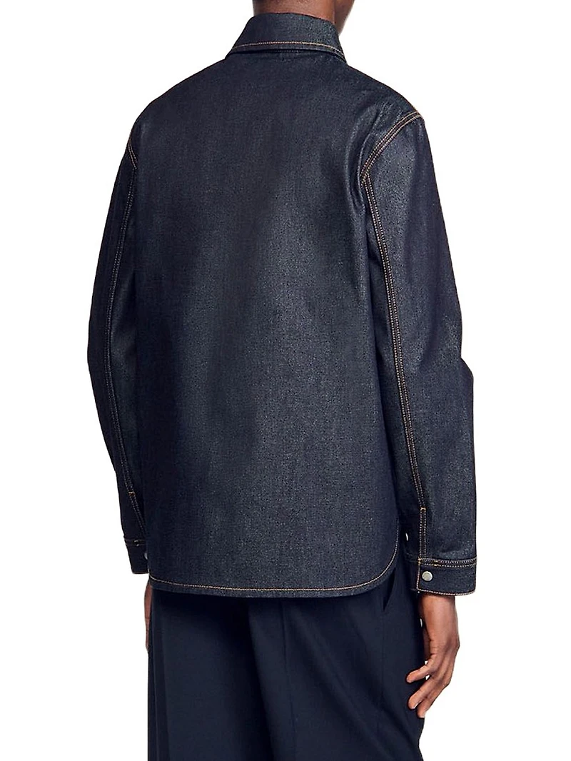 Denim Oversized Shirt