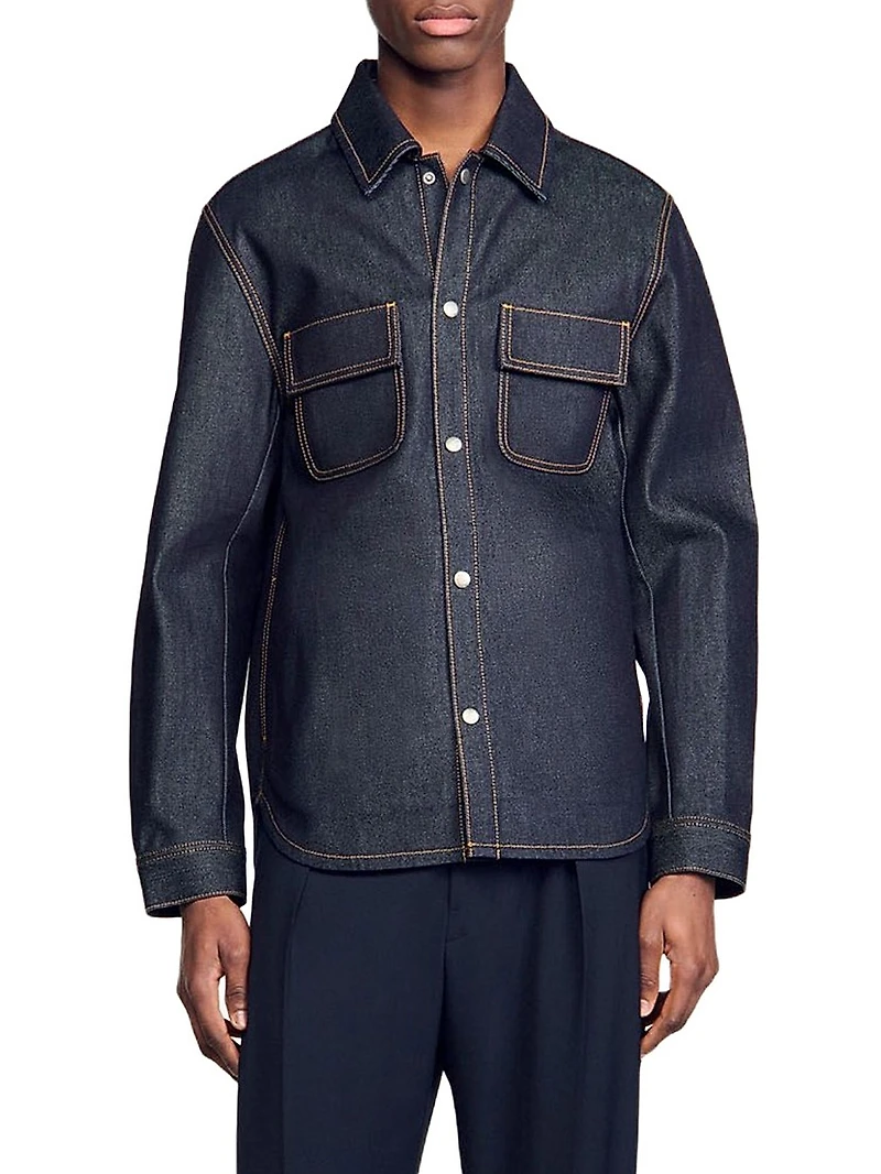 Denim Oversized Shirt