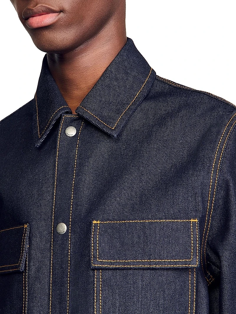 Denim Oversized Shirt