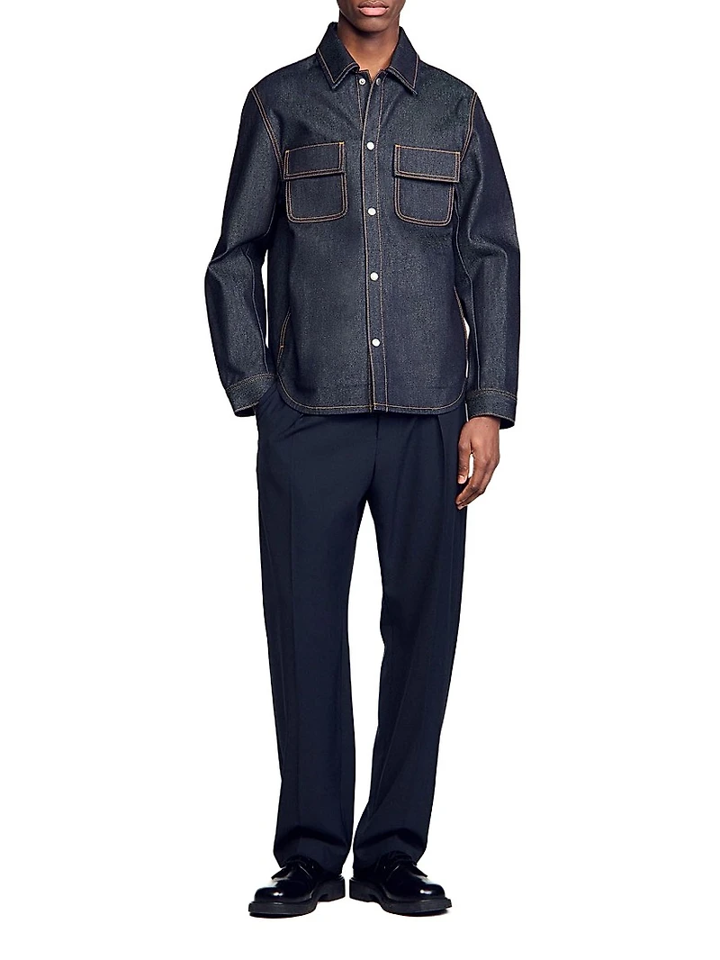 Denim Oversized Shirt