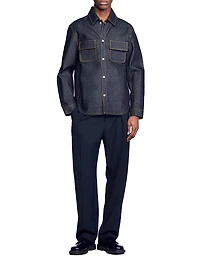 Denim Oversized Shirt