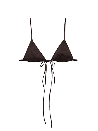 Stretch Poplin Bra Top