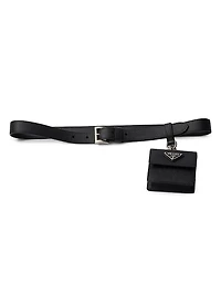 Saffiano Leather Belt