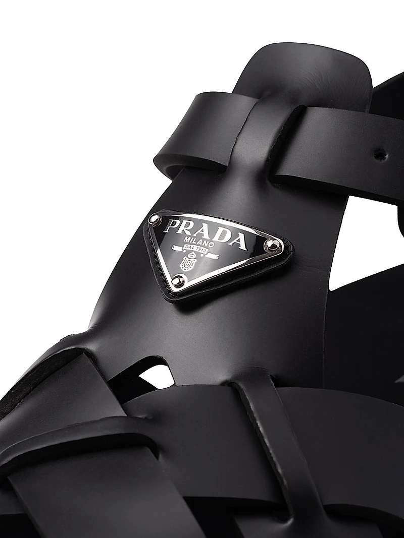 Crisscross Rubber Sandals