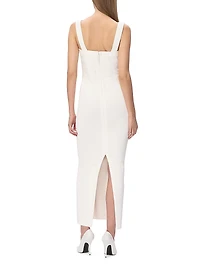 The Alessia Stretch-Crepe Cut-Out Gown