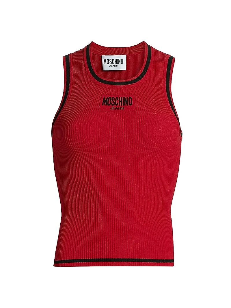 Contrast-Trimmed Logo Tank