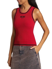 Contrast-Trimmed Logo Tank