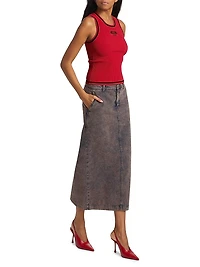 Contrast-Trimmed Logo Tank