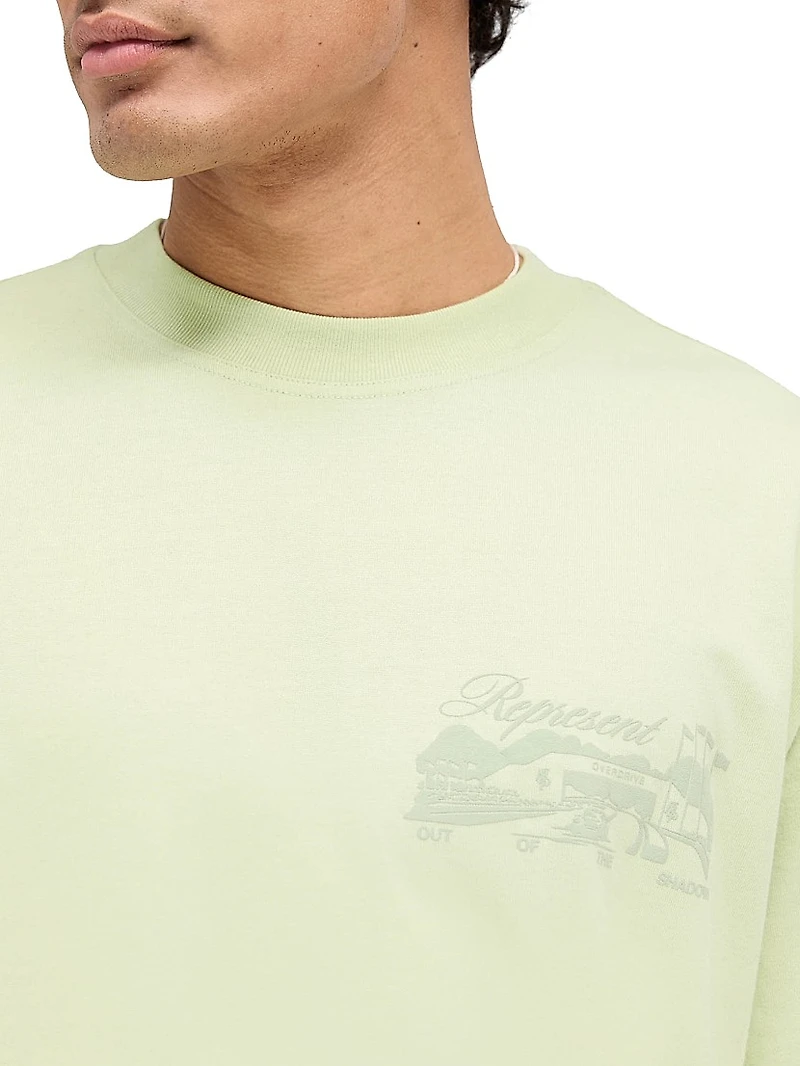 Race Way Crewneck T-Shirt