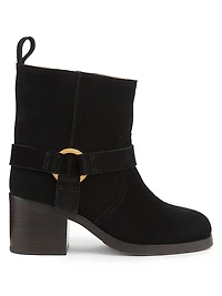 Hailey 65MM Suede Ankle Boots