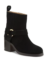 Hailey 65MM Suede Ankle Boots