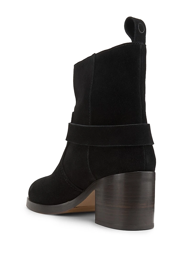 Hailey 65MM Suede Ankle Boots