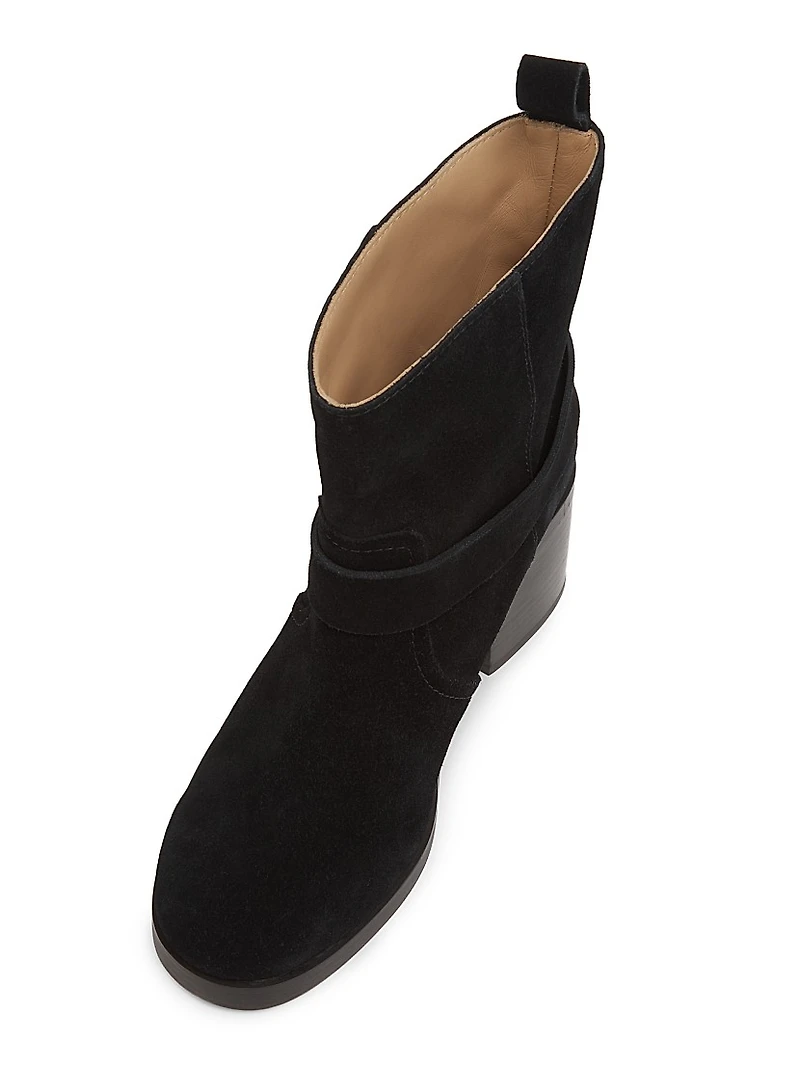 Hailey 65MM Suede Ankle Boots