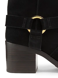 Hailey 65MM Suede Ankle Boots