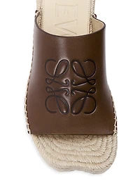 LOEWE x Paula's Ibiza Petal 80MM Platform Espadrilles