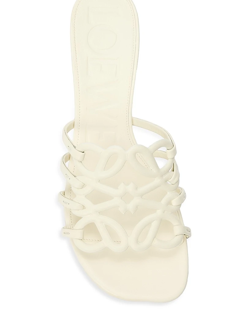 LOEWE x Paula's Ibiza Petal Anagram 45MM Sandals