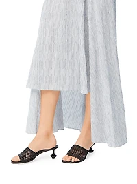 LOEWE x Paula's Ibiza Toy 45MM Mesh-Leather Sandals