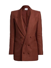 Riva Stretch Canvas Blazer