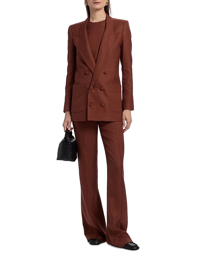 Riva Stretch Canvas Blazer