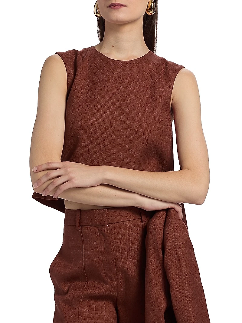 Mercer Stretch Canvas Top