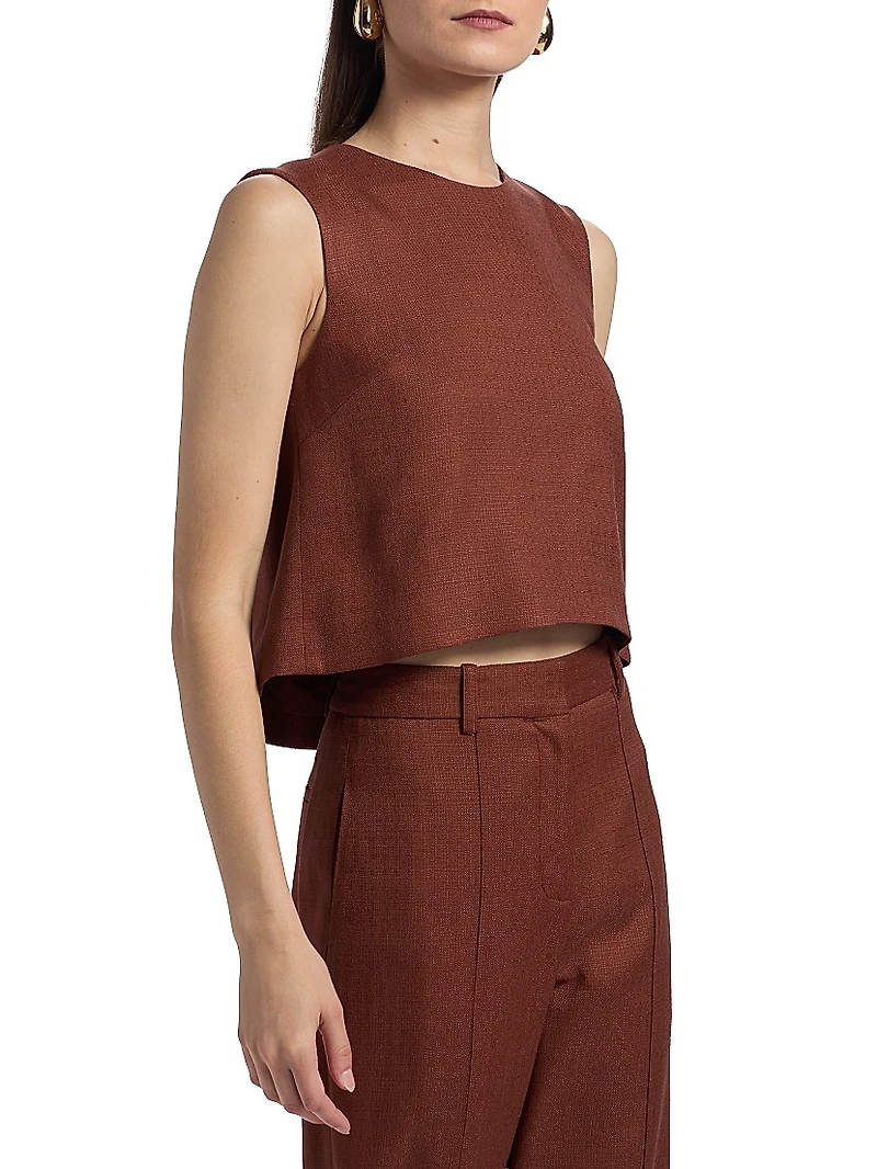 Mercer Stretch Canvas Top