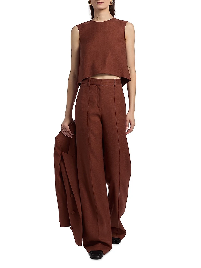 Mercer Stretch Canvas Top