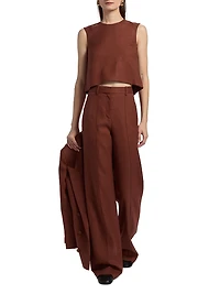 Mercer Stretch Canvas Top