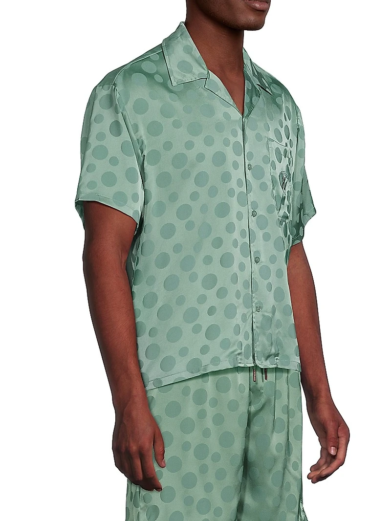 Polka Dot Camp Shirt