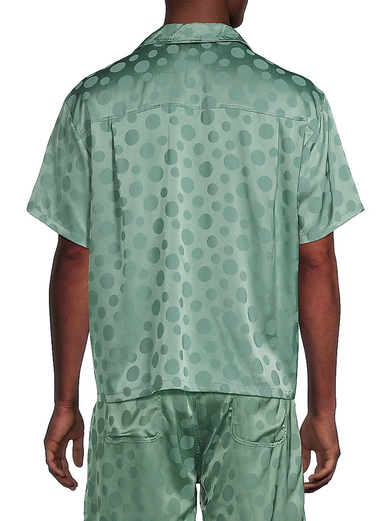 Polka Dot Camp Shirt