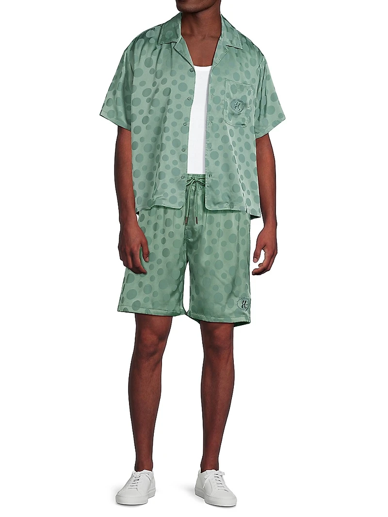 Polka Dot Camp Shirt