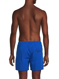 Stretch-Nylon Swim Trunks