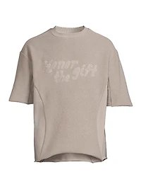 Block Party Reverse Terry Crewneck T-Shirt